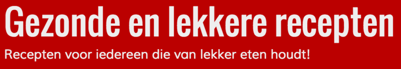 Logo Gezond en Lekker