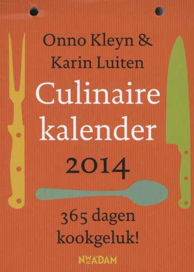 Onno Kleyn en Karin Luiten - 2014 - Culinaire kalender