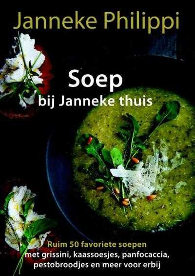 Omslag Janneke Philippi - Soep bij Janneke thuis