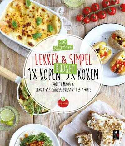 Sofie Chanou en Jorrit van Daalen Buissant Des Amorie - Lekker & Simpel. 1x kopen 5x koken