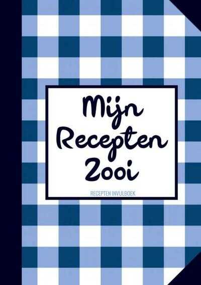 Originele Cadeaus - Originele Cadeaus voor Vrouwen en Mannen - Recepten Invulboek / Receptenboek - "Mijn Recepten Zooi"