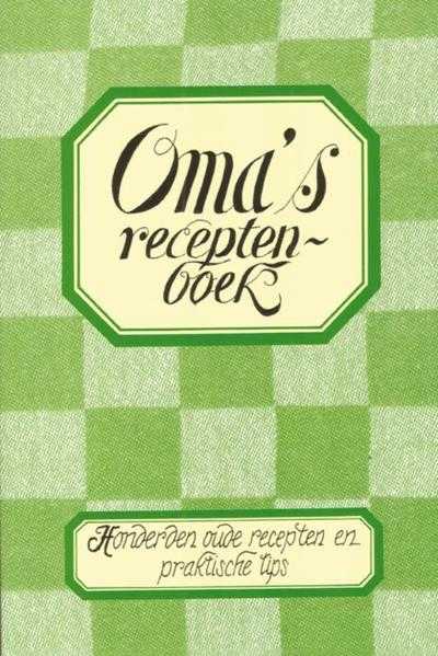 Omslag  - Oma's receptenboek