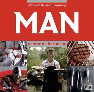 Reitse Spanninga, S. Benjamins, Weber en R. Spanninga - Man achter de barbecue
